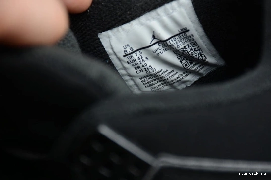 (2020) CAT RETRO CU1110-010 CU1110-010 AIR JORDAN 4 BLACK 1124